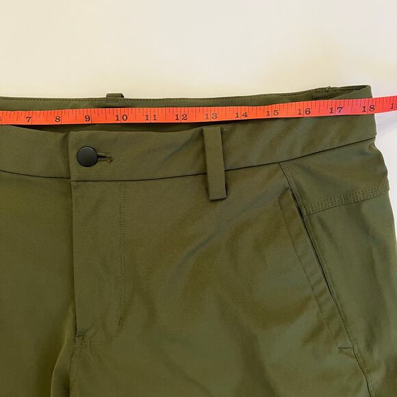 Lululemon Kahuna 2.0 Shorts Men's 36 Chino Green 10" Stretch Golf Sporty Outdoor - Picture 9 of 11